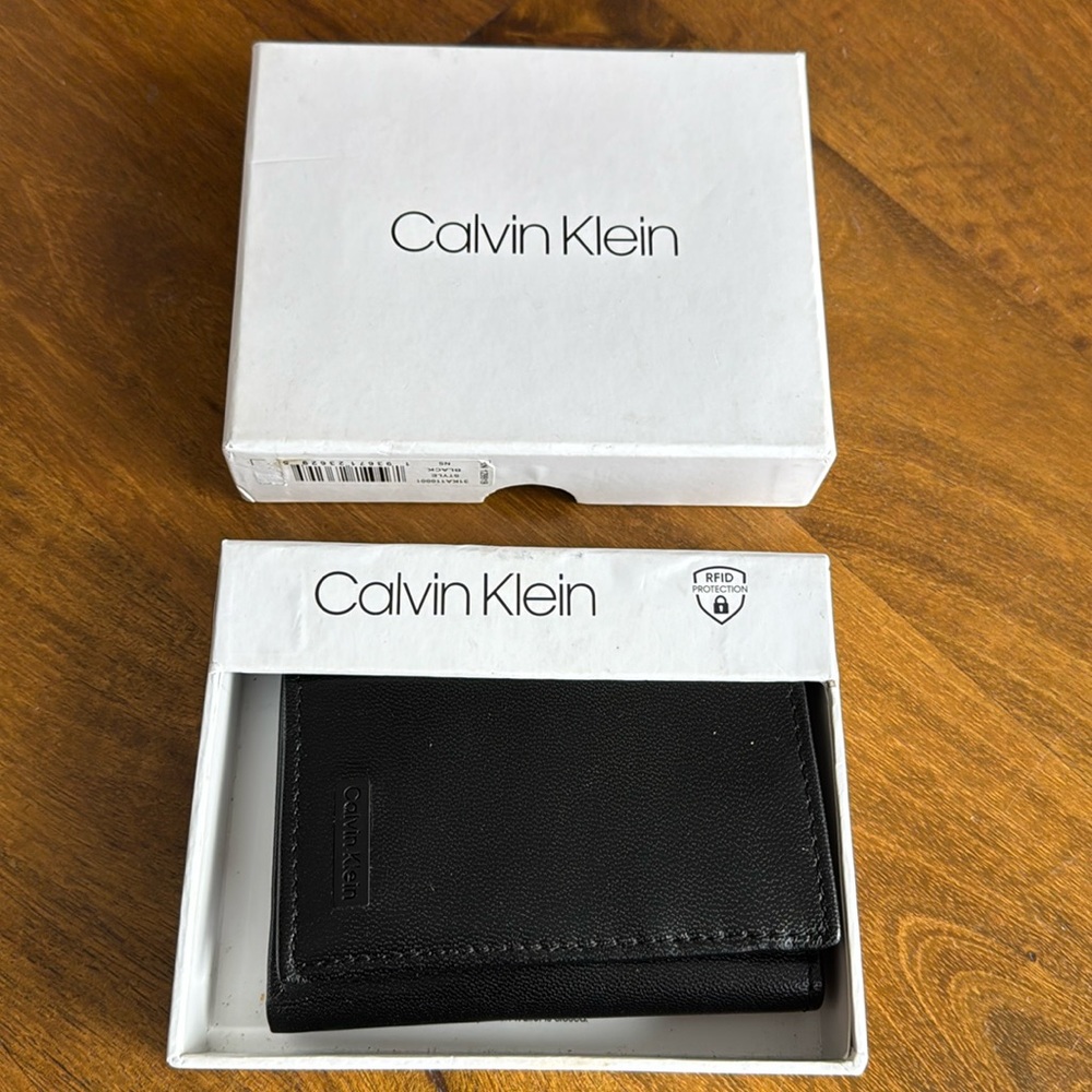 Man’s Leather Calvin Klein Wallet